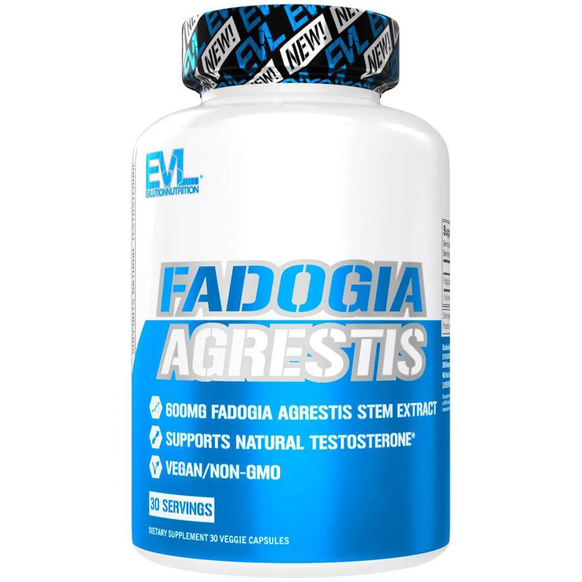 Fadogia Agrestis 600 Mg 30 Cápsulas Veg Evlution Nutrition