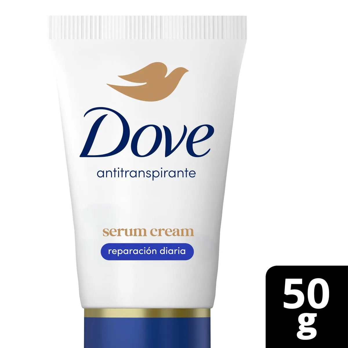 Desodorante Antitranspirante Creme Dove Creme Sérum Reparação Diária Feminino 48h 50g