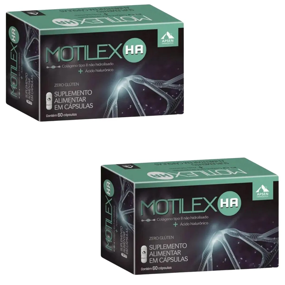 Kit 2Cx Motilex Ha Apsen C/60 Caps