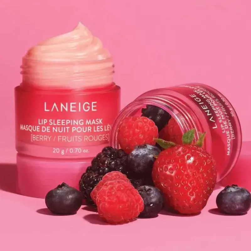 Laneige Lip Sleeping Mask (Berry) 20G - Máscara Labial