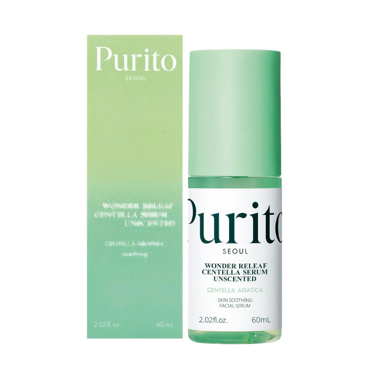 Sérum Facial Purito Wonder Releaf Centella Serum Unscented 60ml