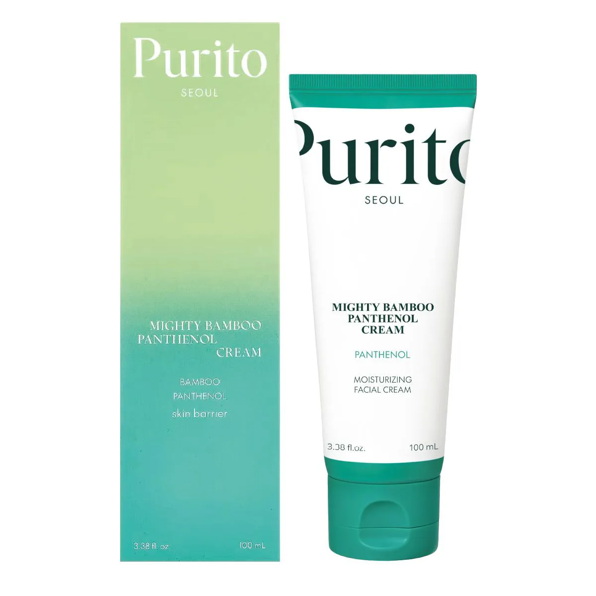 Creme Facial Purito Mighty Bamboo Panthenol Cream 100ml