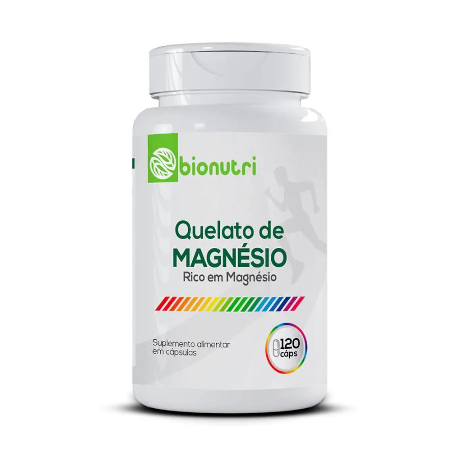 Magnesio Quelato 260Mg 120 Capsulas - Bionutri