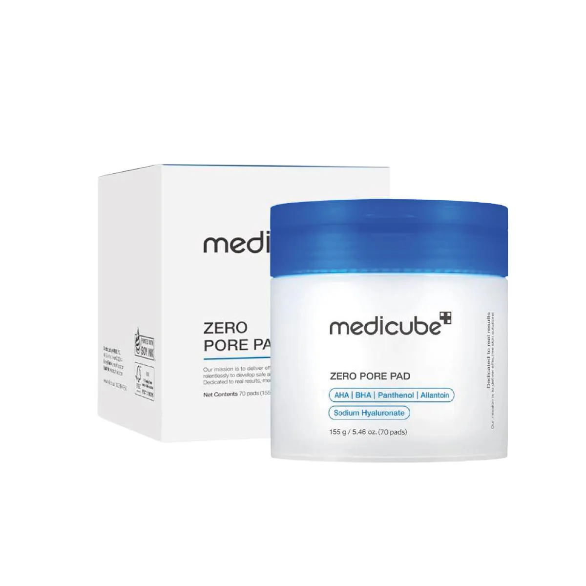 Tônico Facial em Disco Medicube Zero Pore Pad 70 Discos