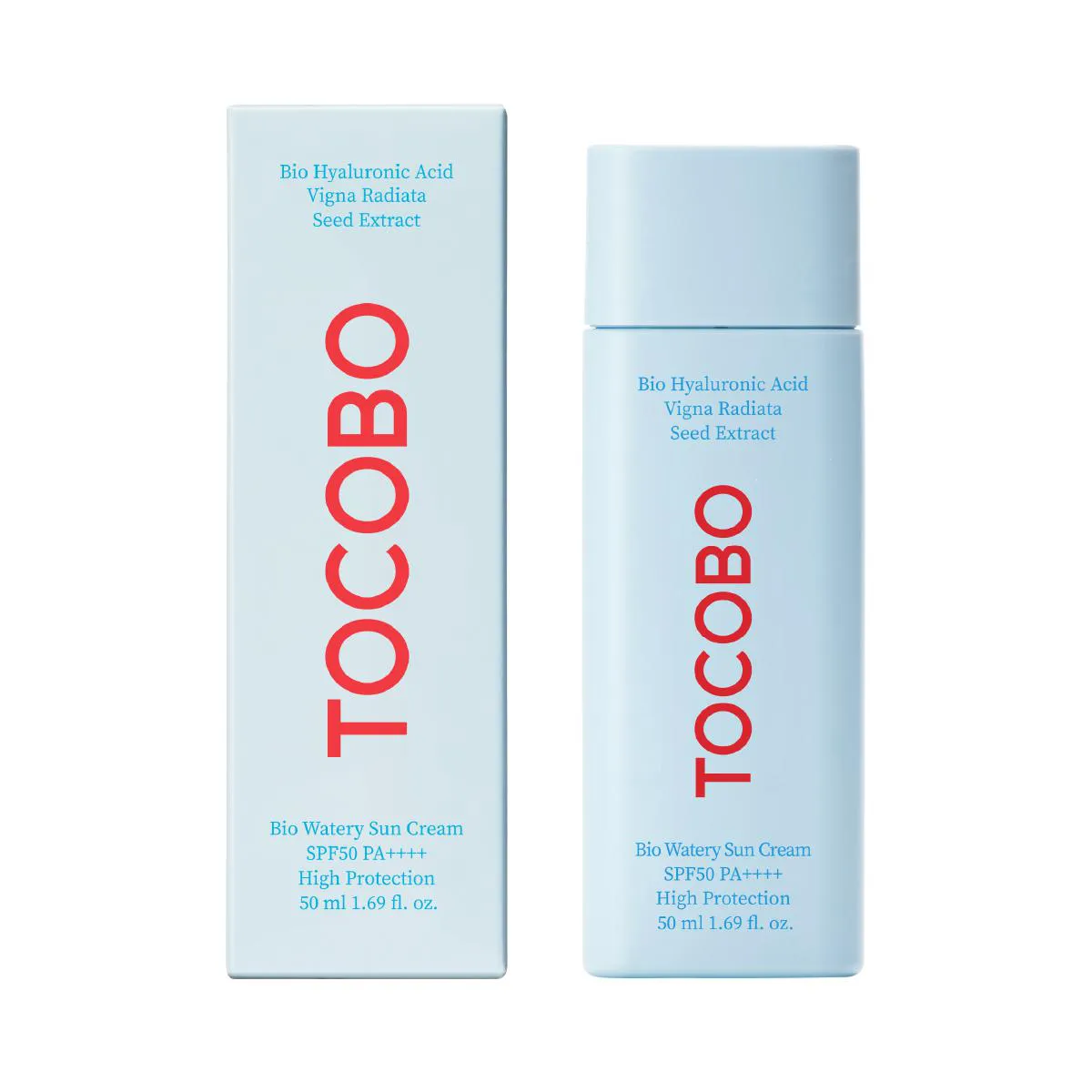 Protetor Solar Facial Tocobo Bio Watery Sun Screen FPS50+ 50ml