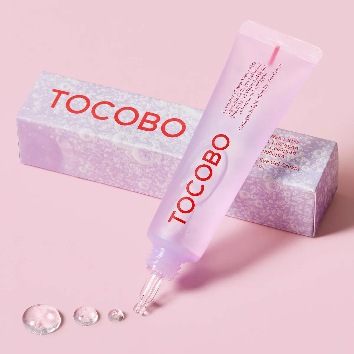Gel Creme Hidratante para Área dos Olhos Tocobo Collagen Brightening Eye Gel Cream 30ml