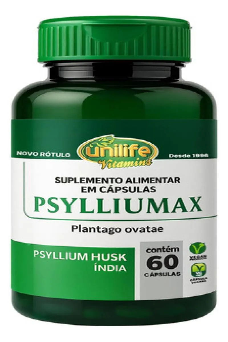 Psylliumax 60 Capsulas - Unilife