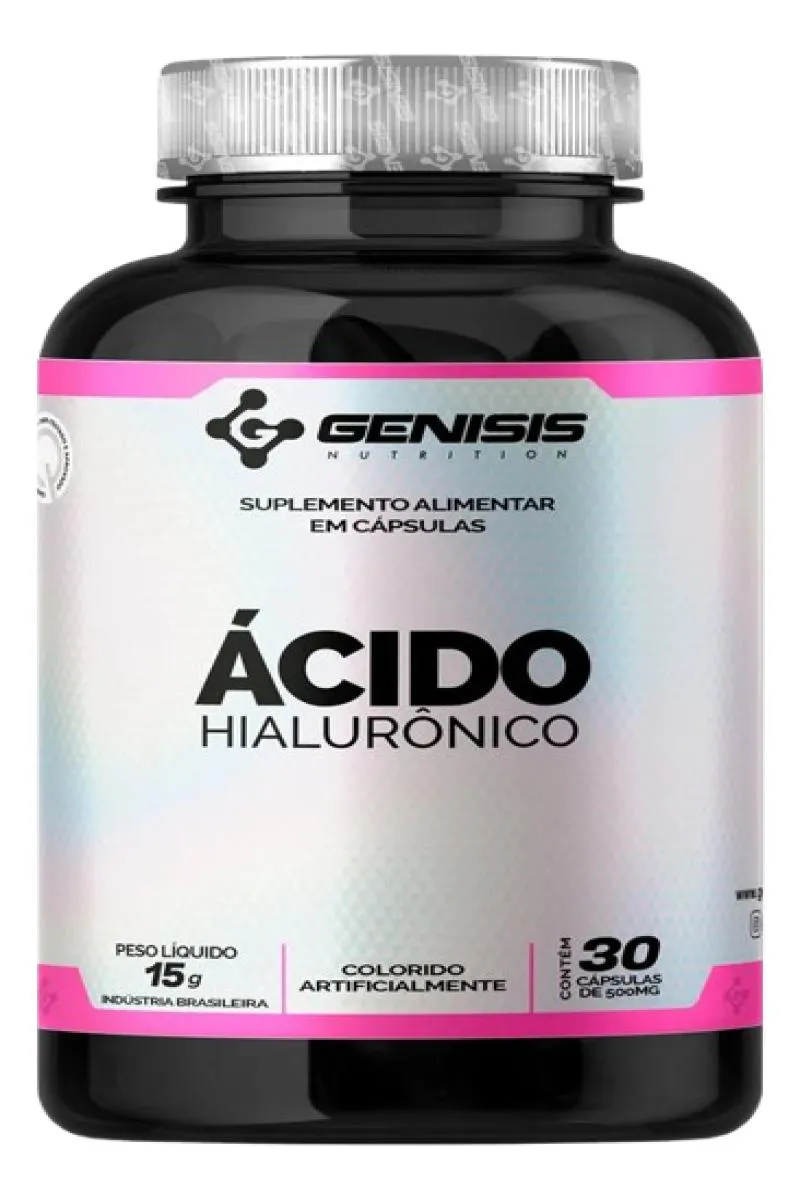 Ácido Hialurônico - 30 Cápsulas