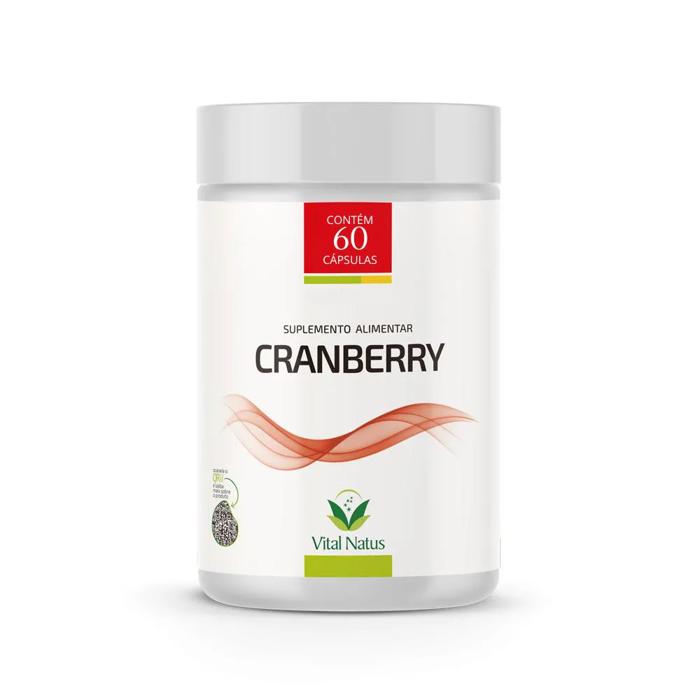 Cranberry 500Mg 60 Cápsulas