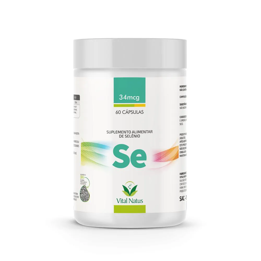 Selenio Quelato 500Mg C/ 60 Capsulas