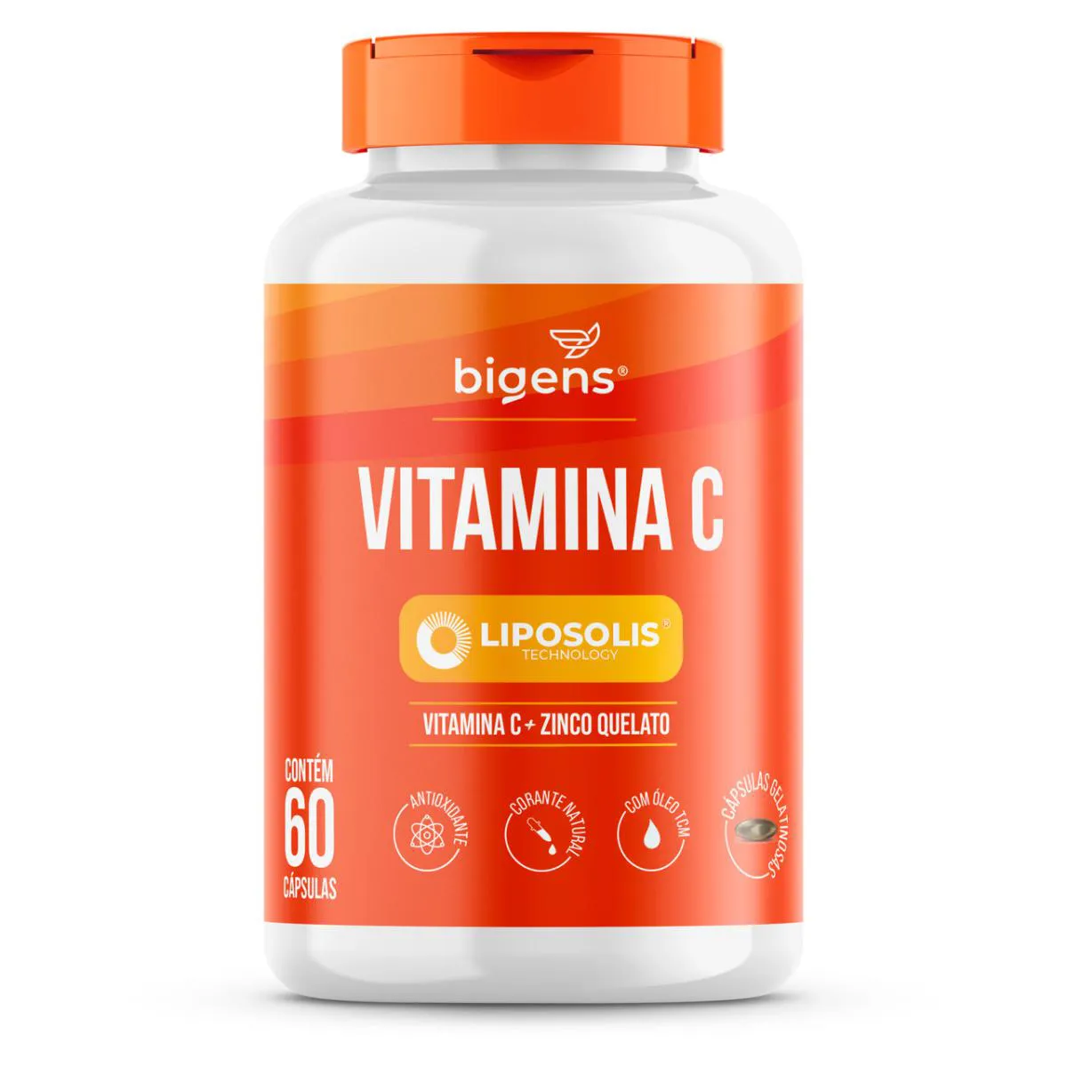 Bigens Vitamina C Liposolis 60 Caps