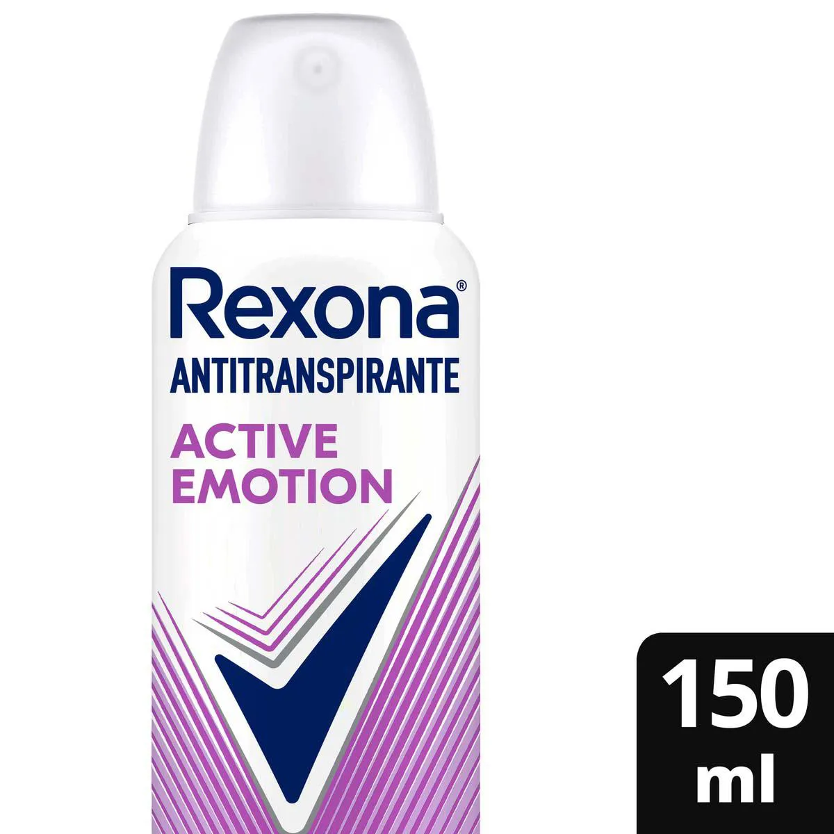 Desodorante Antitranspirante Aerosol Rexona Active Emotion Feminino 72h 150ml