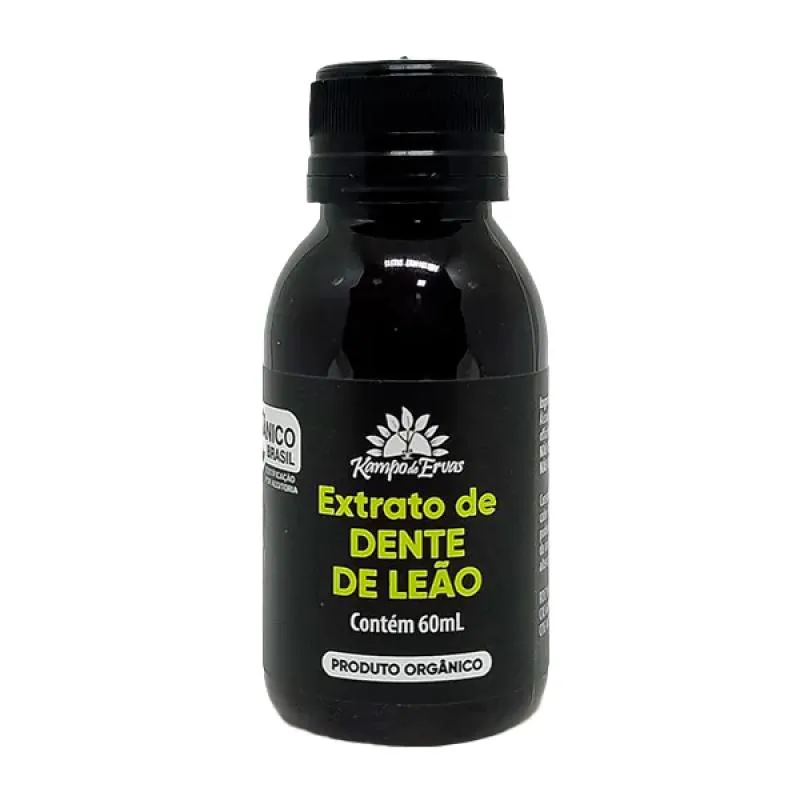 Extrato de Dente de Leão Orgânico Kampo de Ervas 60Ml