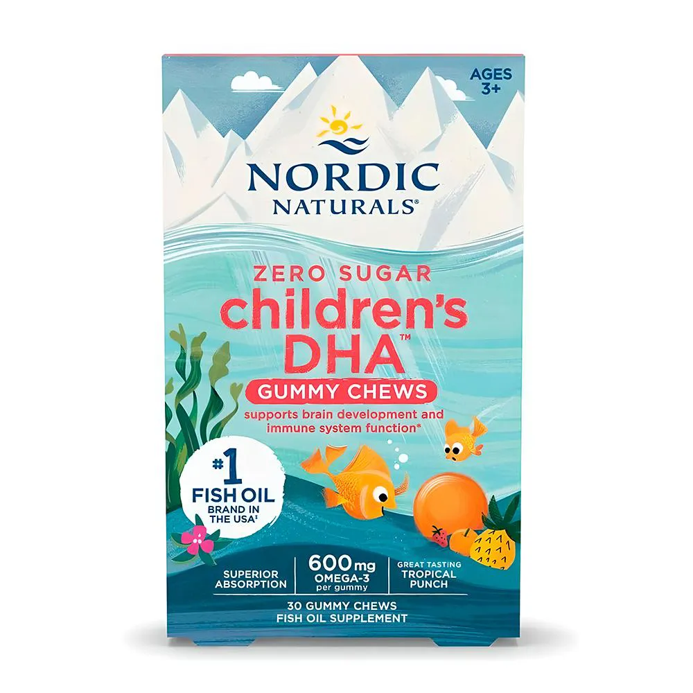 Nordic Naturals Children’s Dha Suplemento Ômega 3 30 Gomas