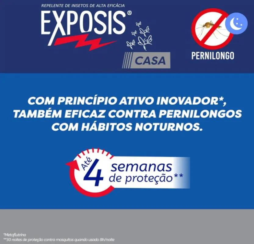 Exposis Casa Repelente de Insetos para Ambientes