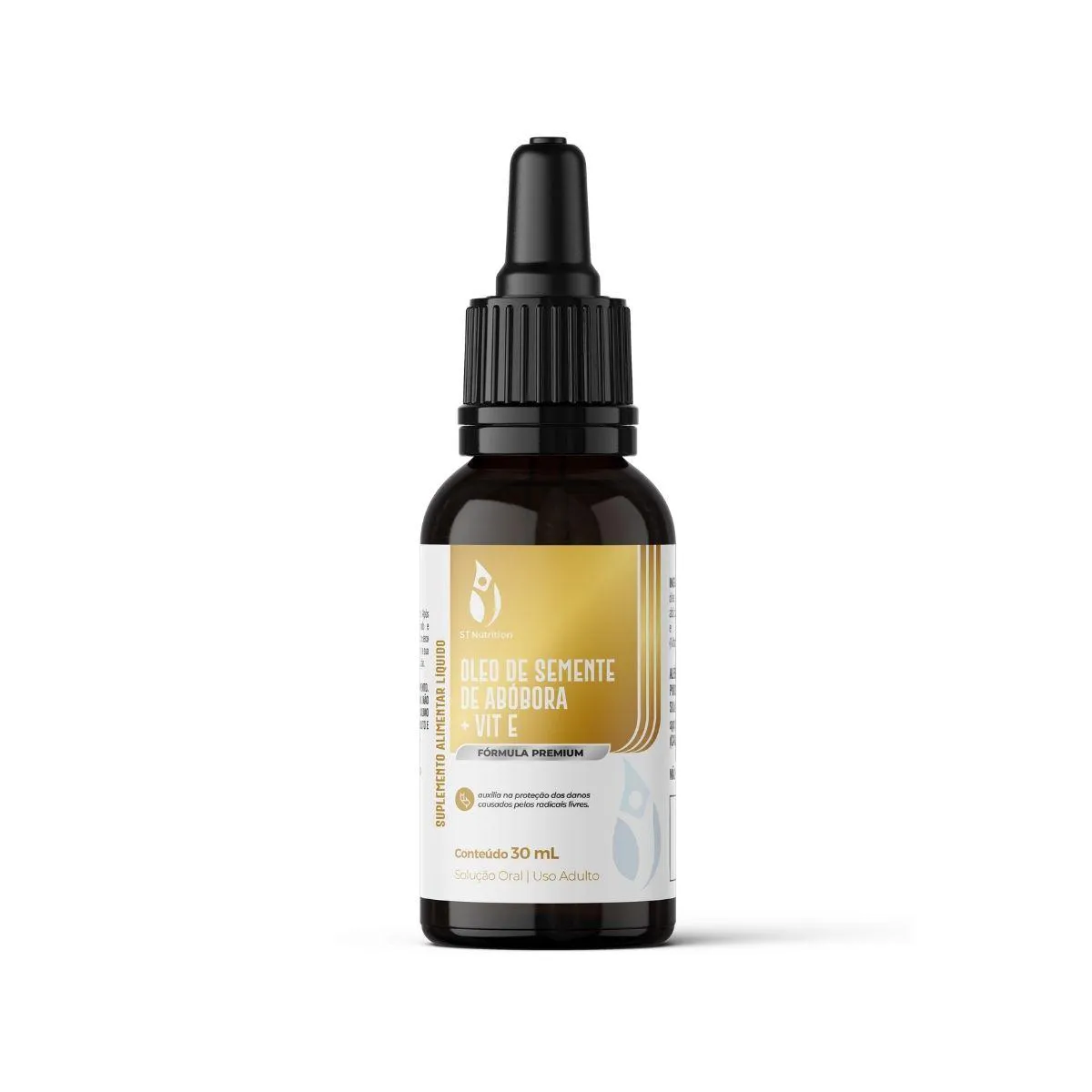 Óleo de Semente de Abóbora + Vit e 30Ml St Nutrition