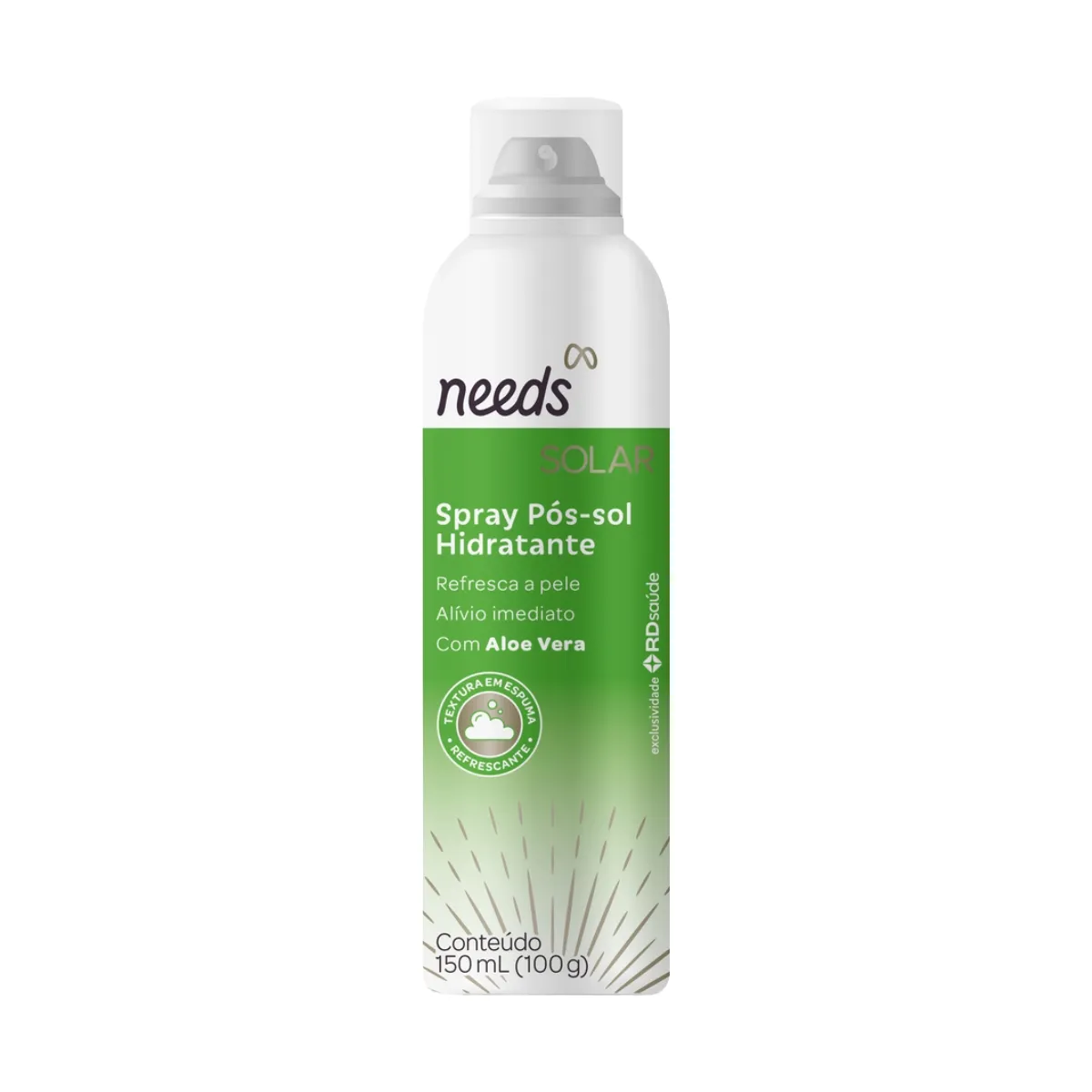 Hidratante Needs Solar Pós Sol Aerosol 150g