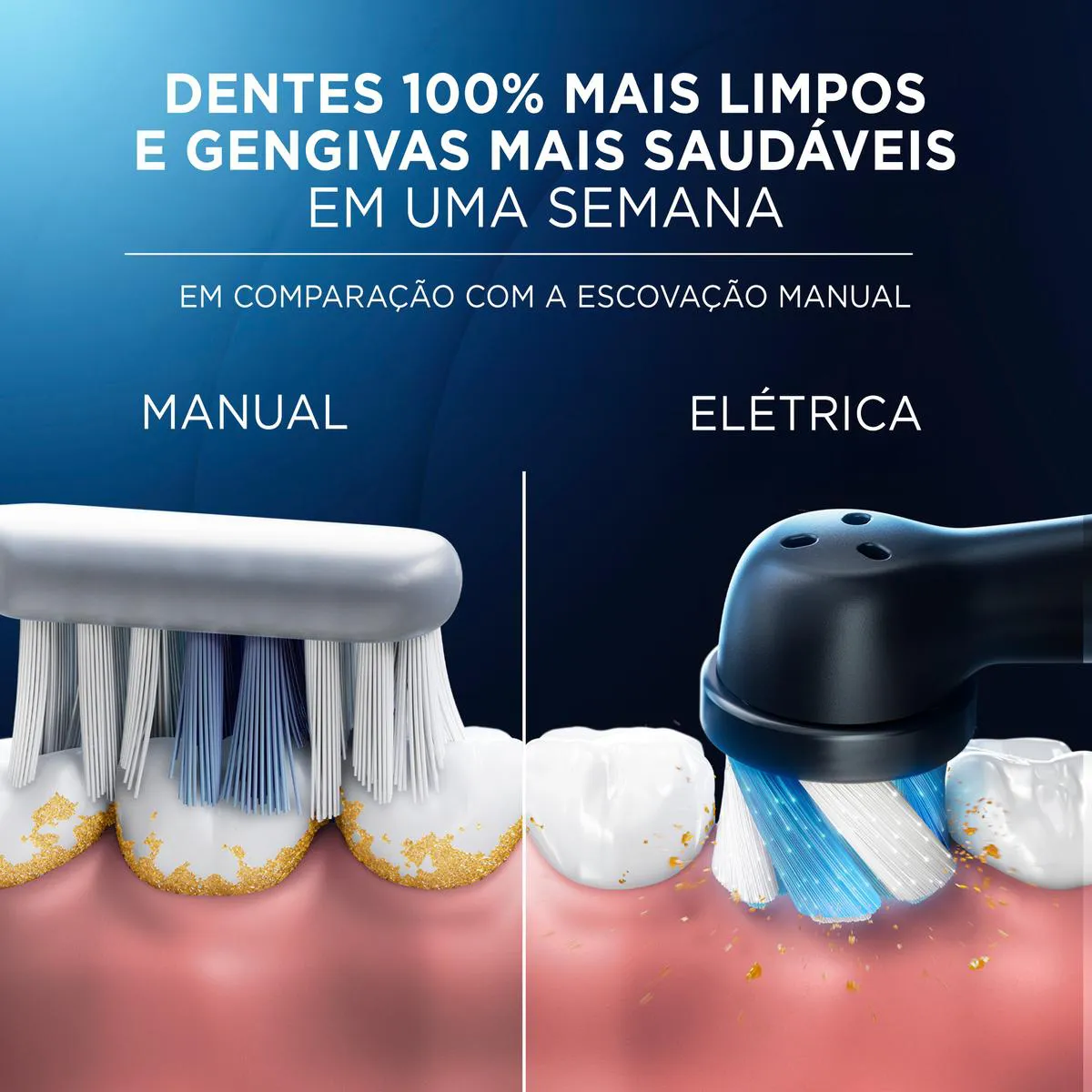 Escova de Dente Elétrica Oral-B iO Series 6 1 Cabo + 4 Refis