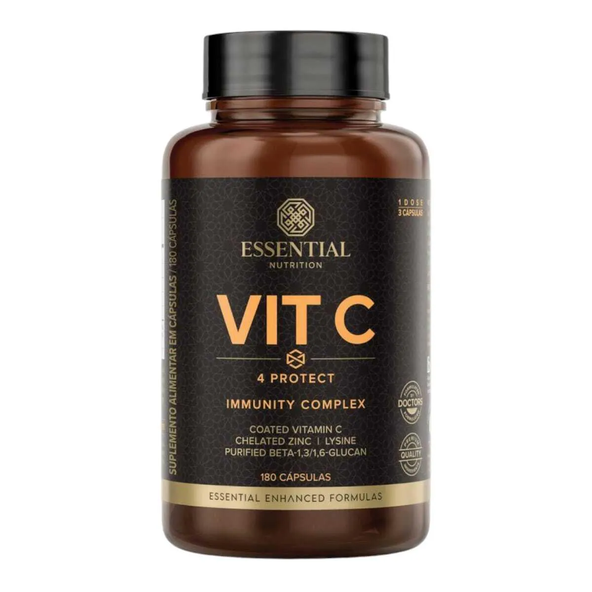 Vit C 4 Protect 180 Caps Essential Nutrition