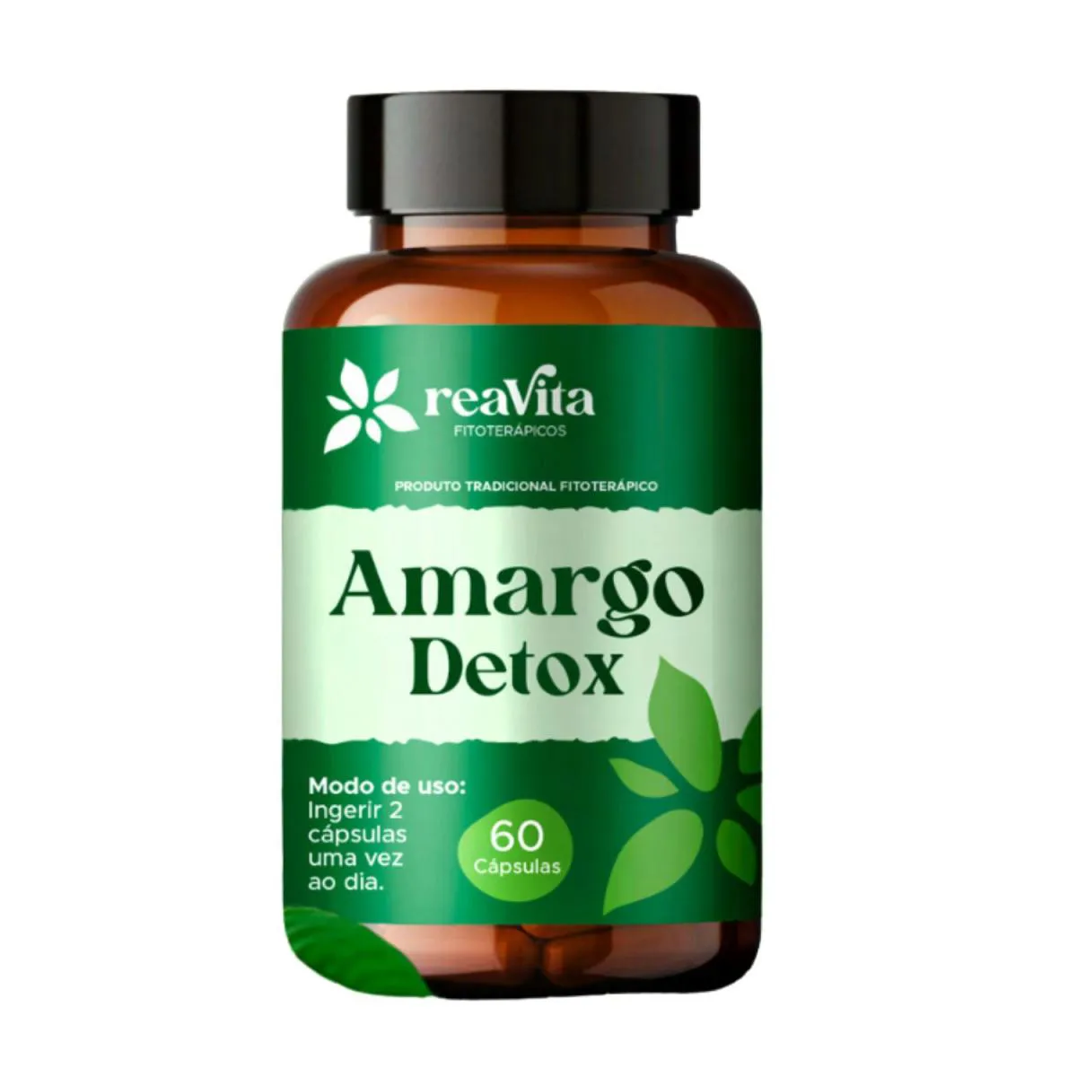 Amargo Detox Natural Reavita 60 Cápsulas