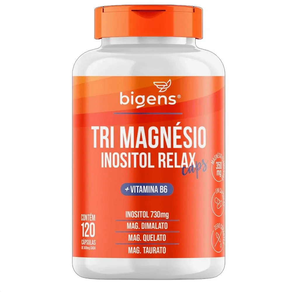 Bigens Tri Magnesio Inositol 120 Capsulas