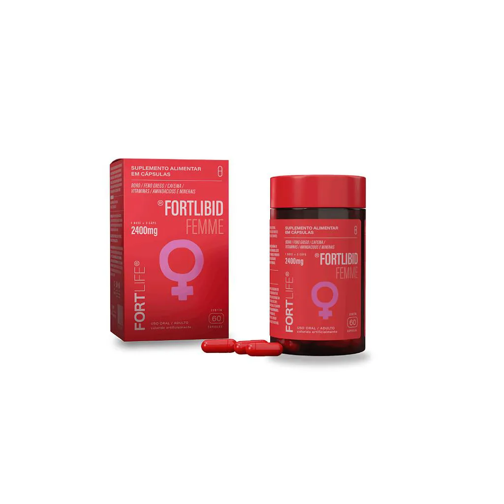 Fortlibid Femme 2400Mg 60 Cápsulas Fortlife