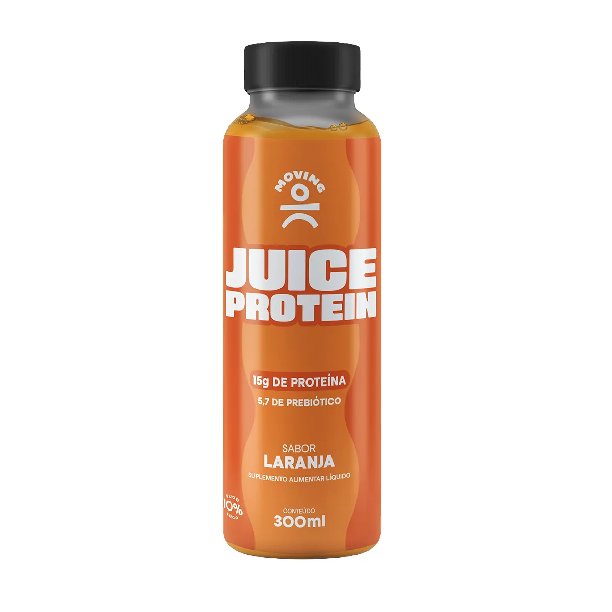Bebida Proteica Juice Protein 15g Laranja 300ml