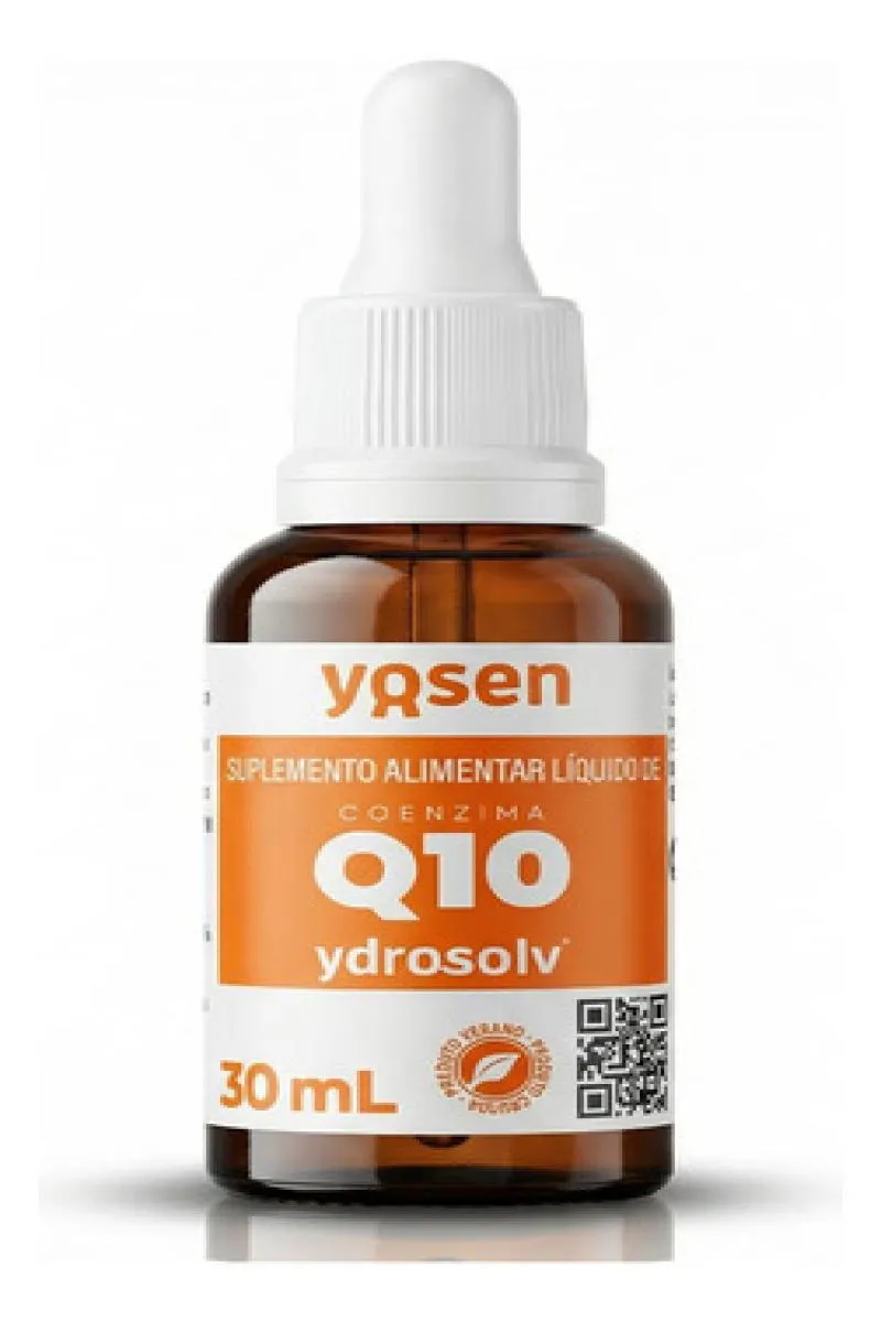 Coenzima Q10 Gotas Ydrosolv 30Ml - Yosen