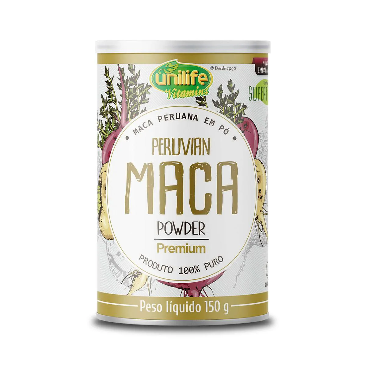 Maca Peruana em Pó Premium Unilife 150G