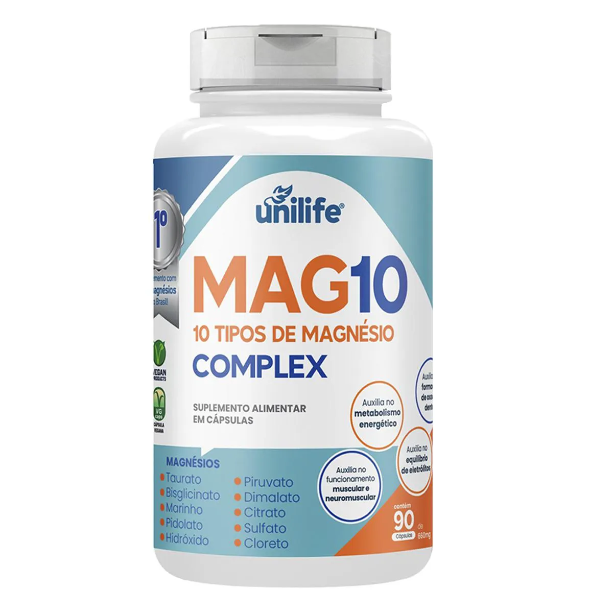Mag10 Complex Unilife 90 Cápsulas