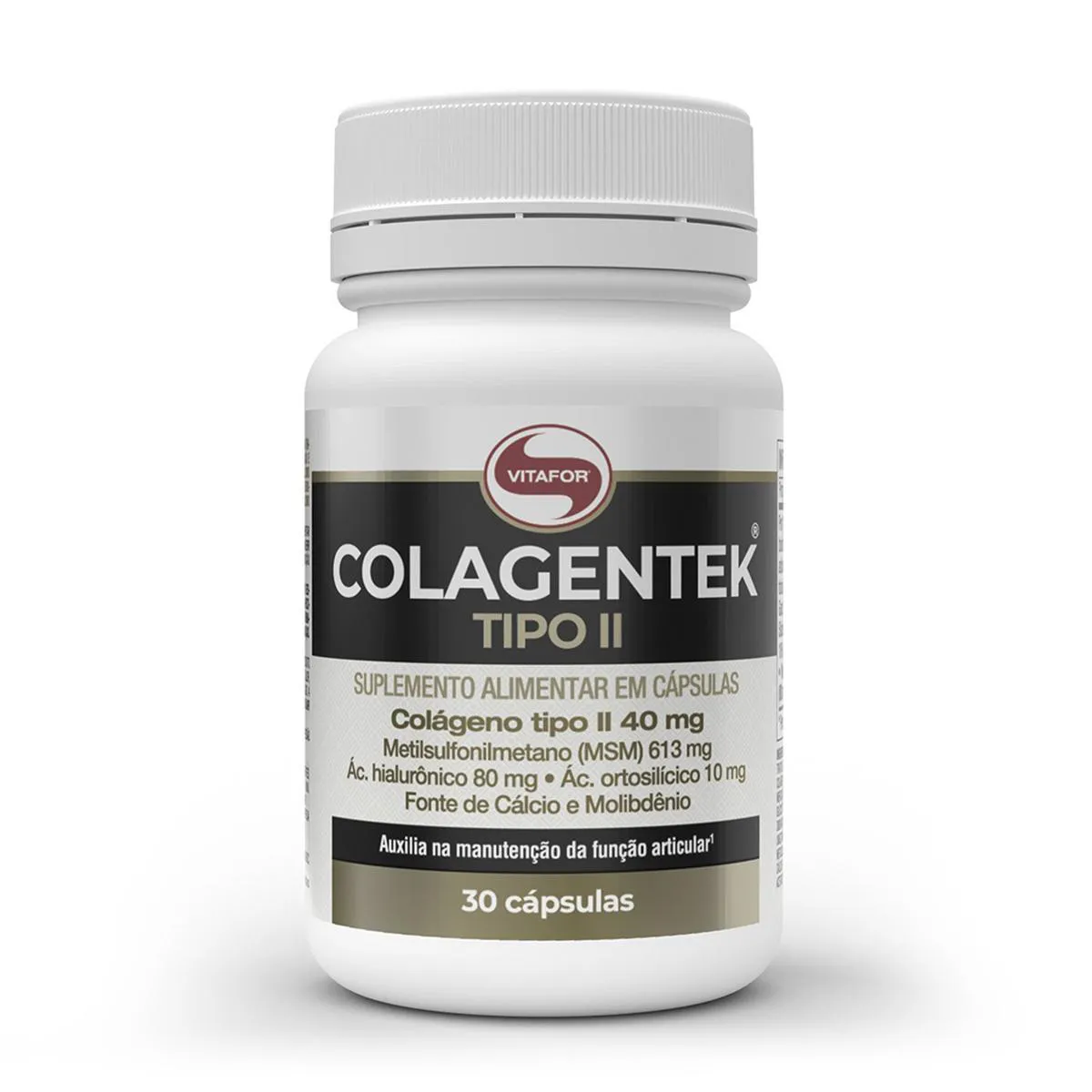 Colagentek Vitafor Tipo Ii 30 Cápsulas