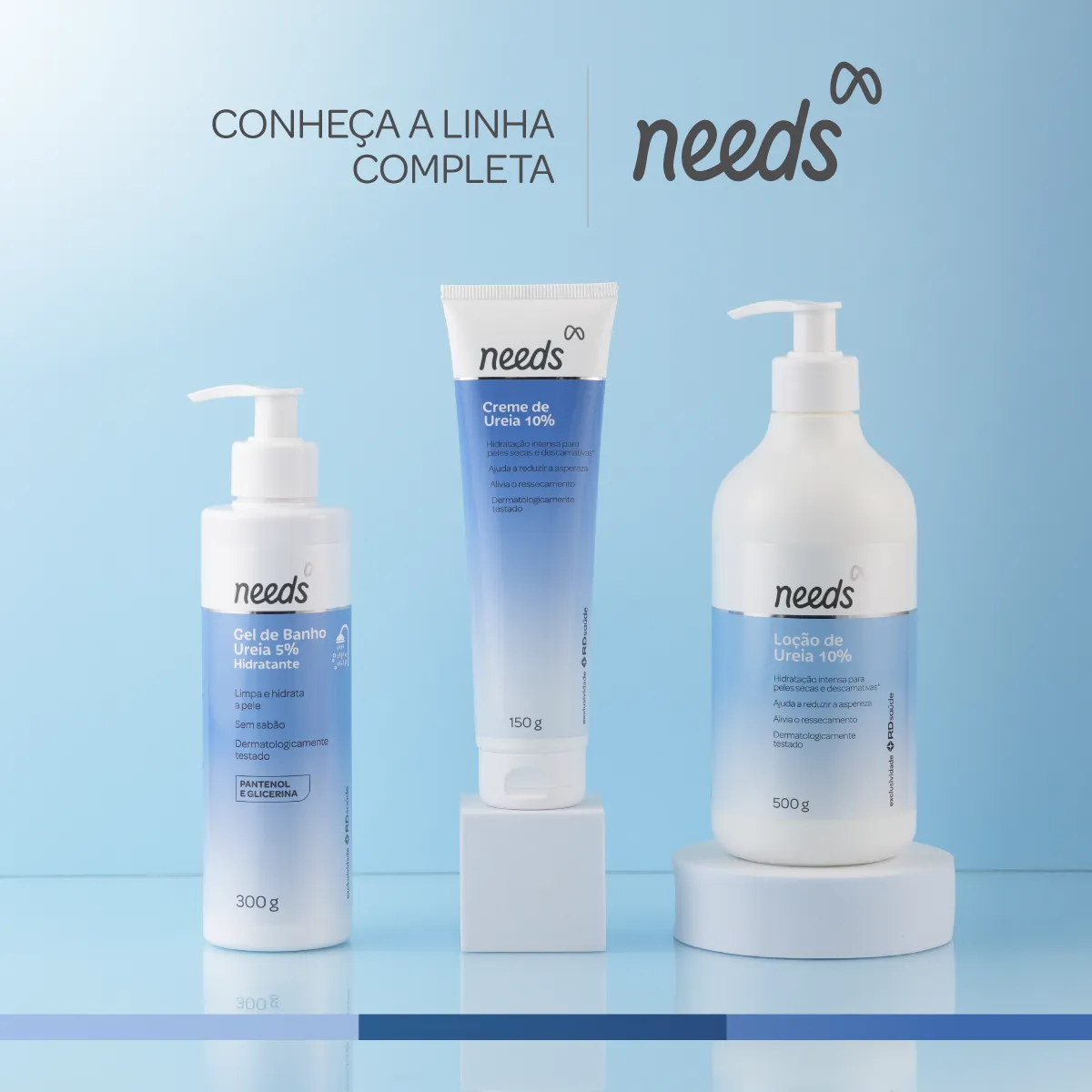 Hidratante Corporal de Ureia 10% Needs Beauty Pele Seca 150g