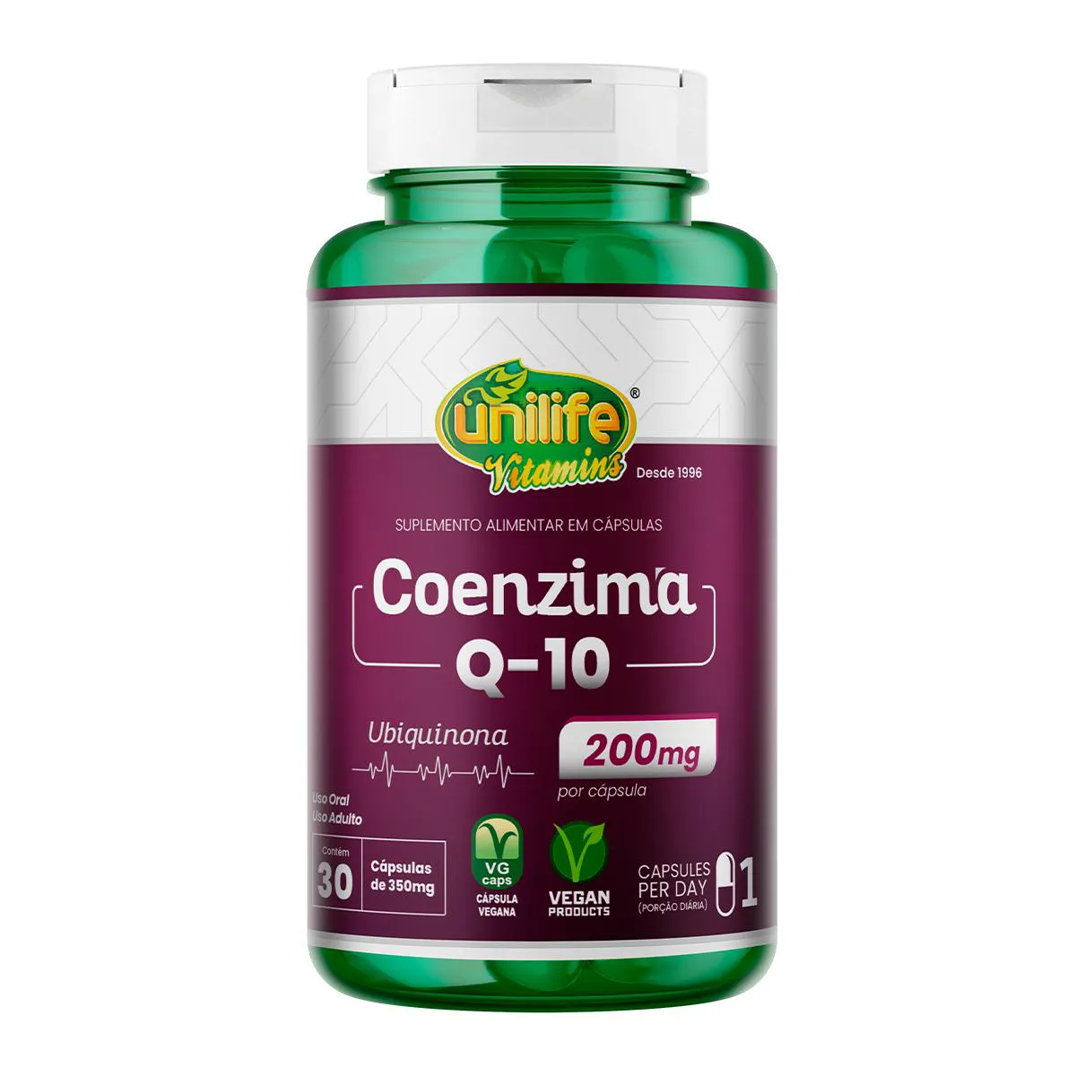 Coenzima Q10 Super Concentrada Unilife 30 Cápsulas