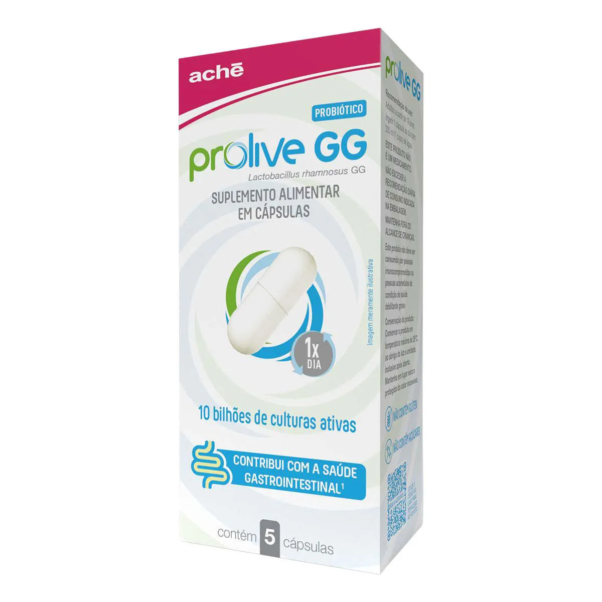 Probiótico Prolive GG 5 cápsulas