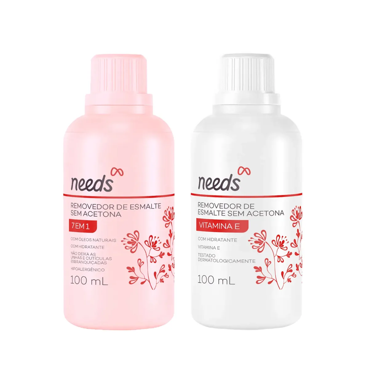 Removedor Needs sem Acetona Vitamina E 100 ml