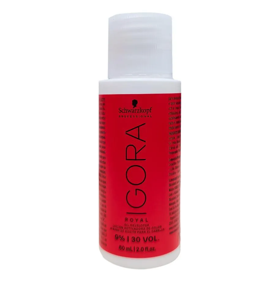 Igora Royal Ox Água Oxigenada Schwarzkopf Professional 30 Vol. 60Ml