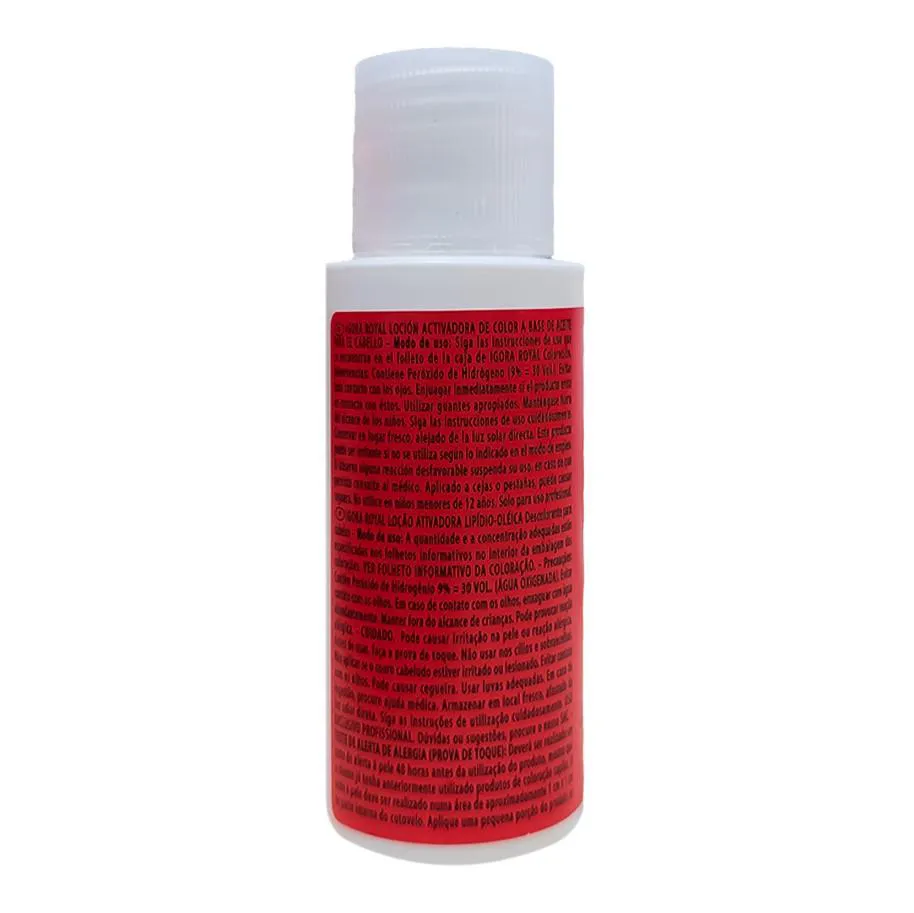 Igora Royal Ox Água Oxigenada Schwarzkopf Professional 30 Vol. 60Ml
