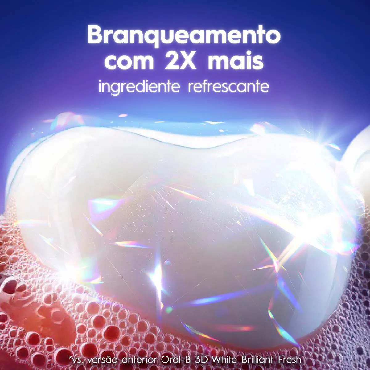 Creme Dental Oral-B 3D White Branqueamento 140g
