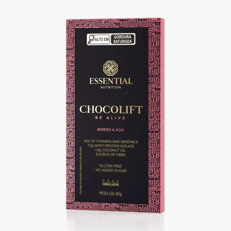 Chocolift Be Alive Berries & Açaí Essential Nutrition 40G