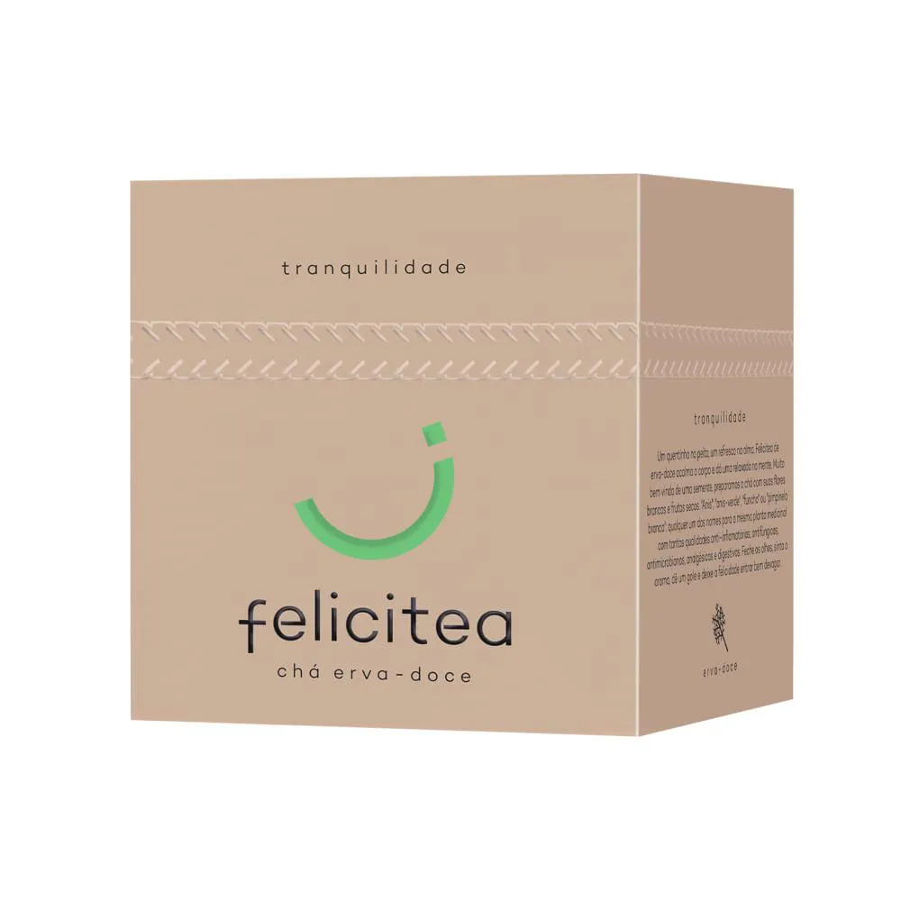 Chá Erva Doce Felicitea 15 Saches 60G