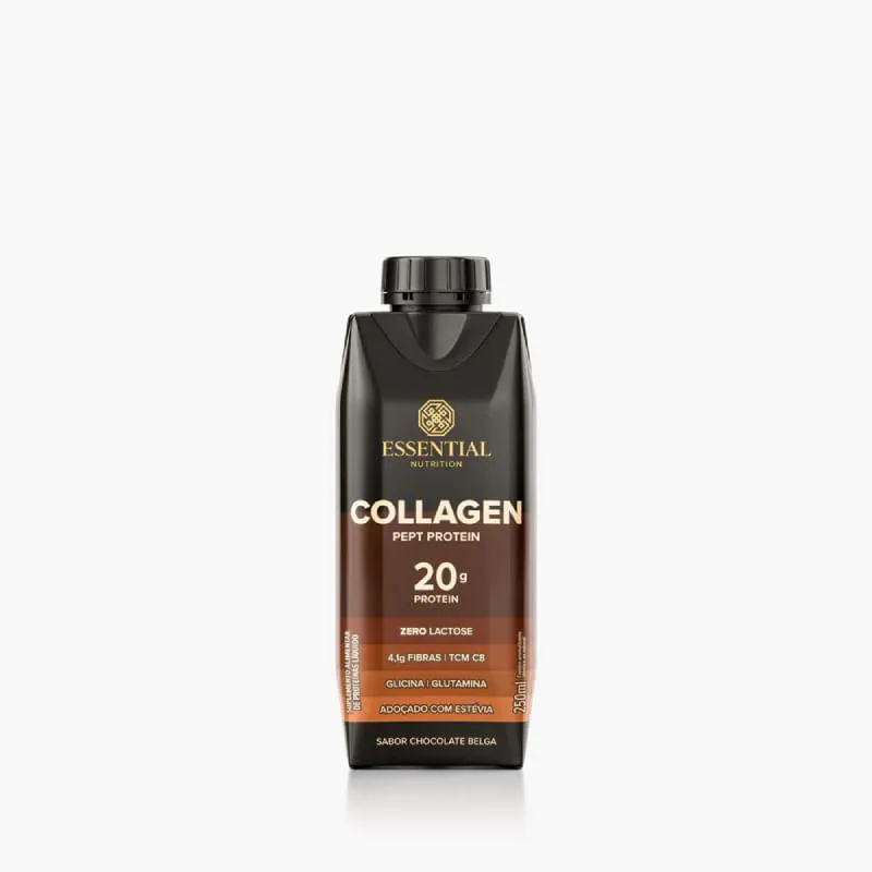 Collagen Pept Protein Chocolate Belga 250Ml