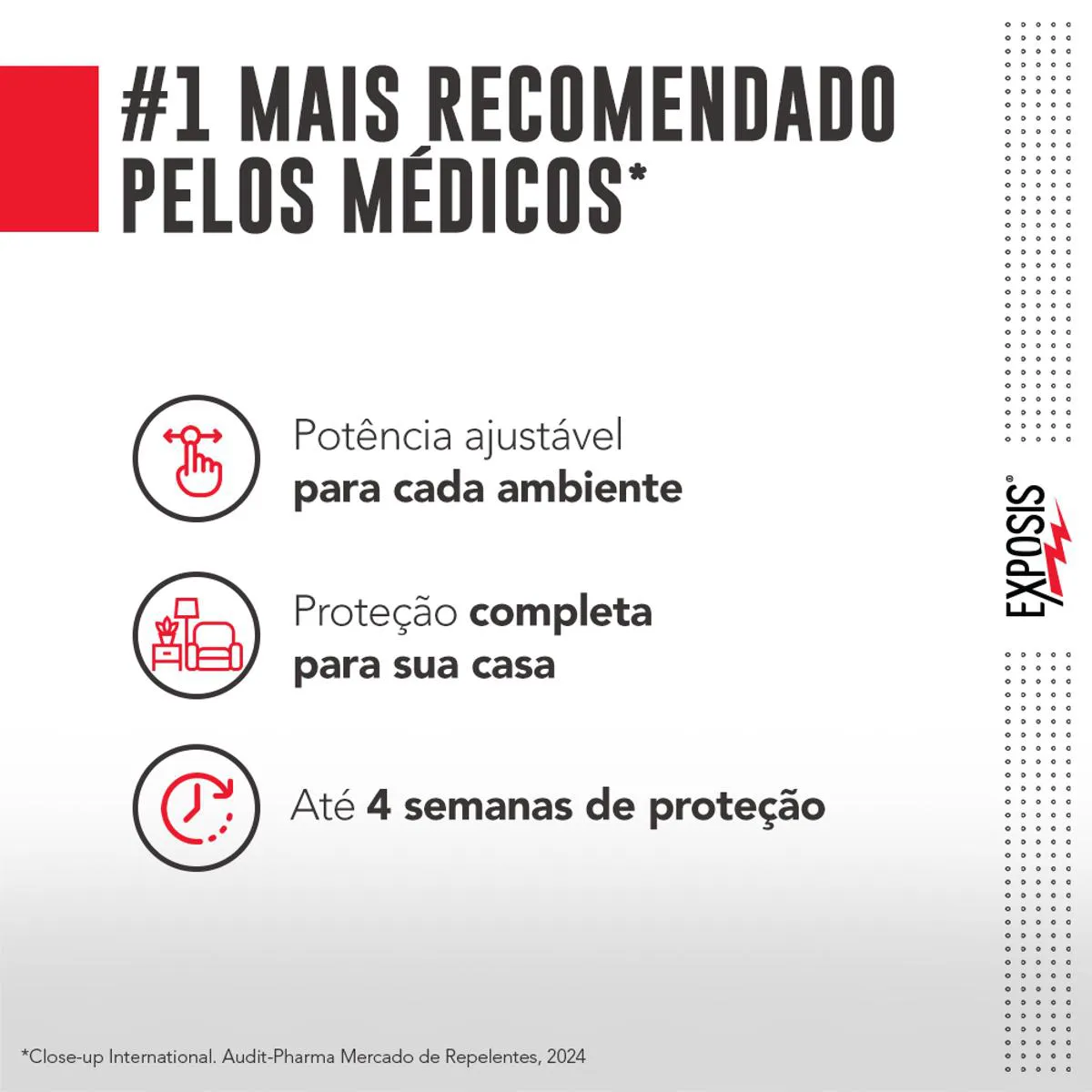 Repelente Elétrico Líquido Exposis Casa Aparelho + Refil 32,9ml