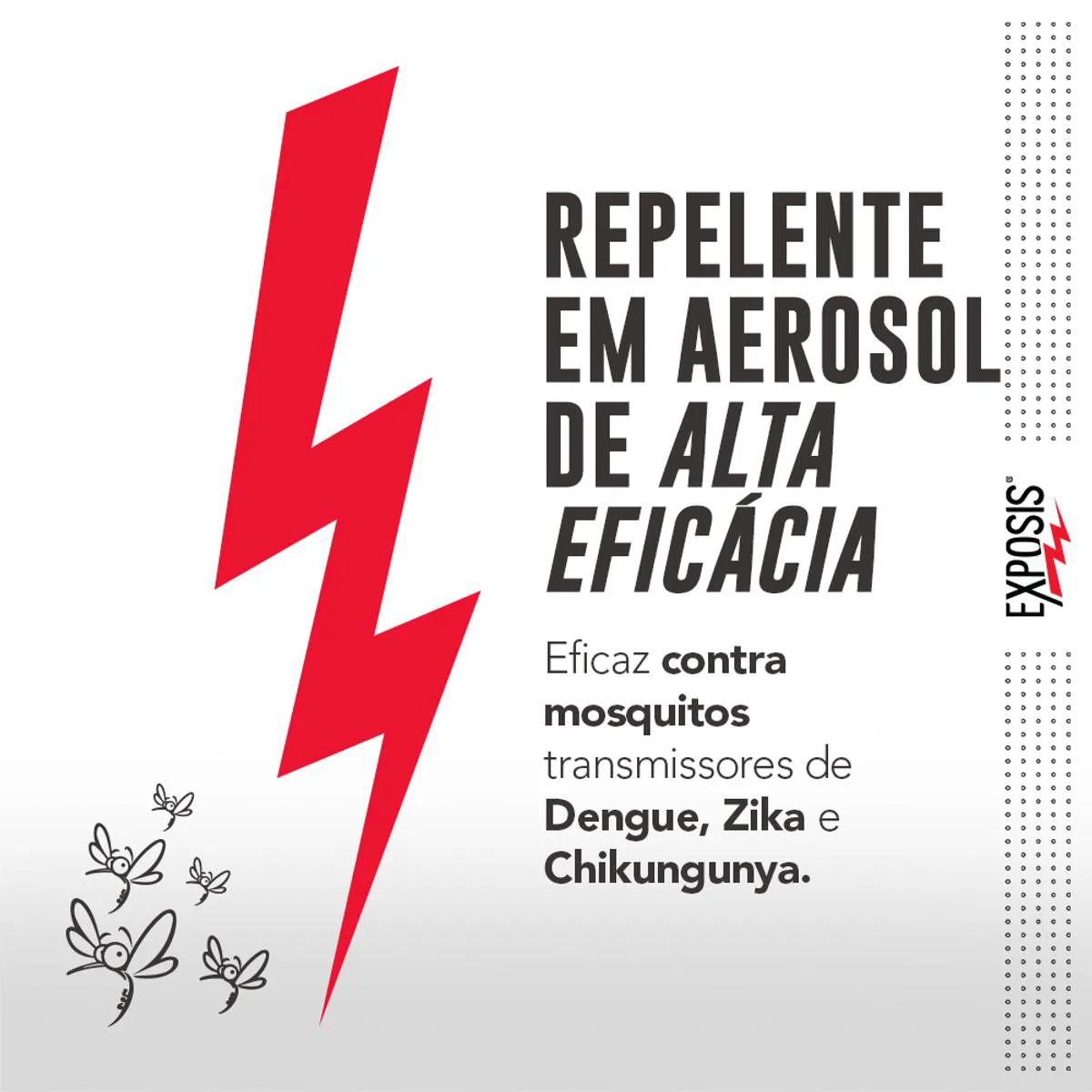 Repelente Exposis Extrême com Icaridina Aerossol 100ml