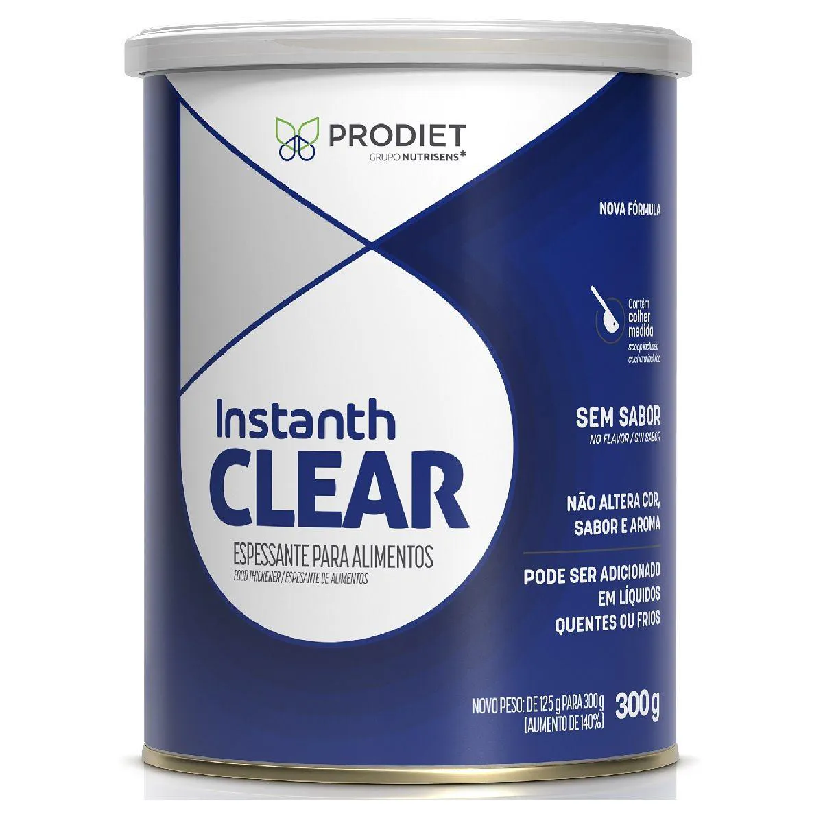 Instanth Clear sem Sabor - Lata 300 Gr