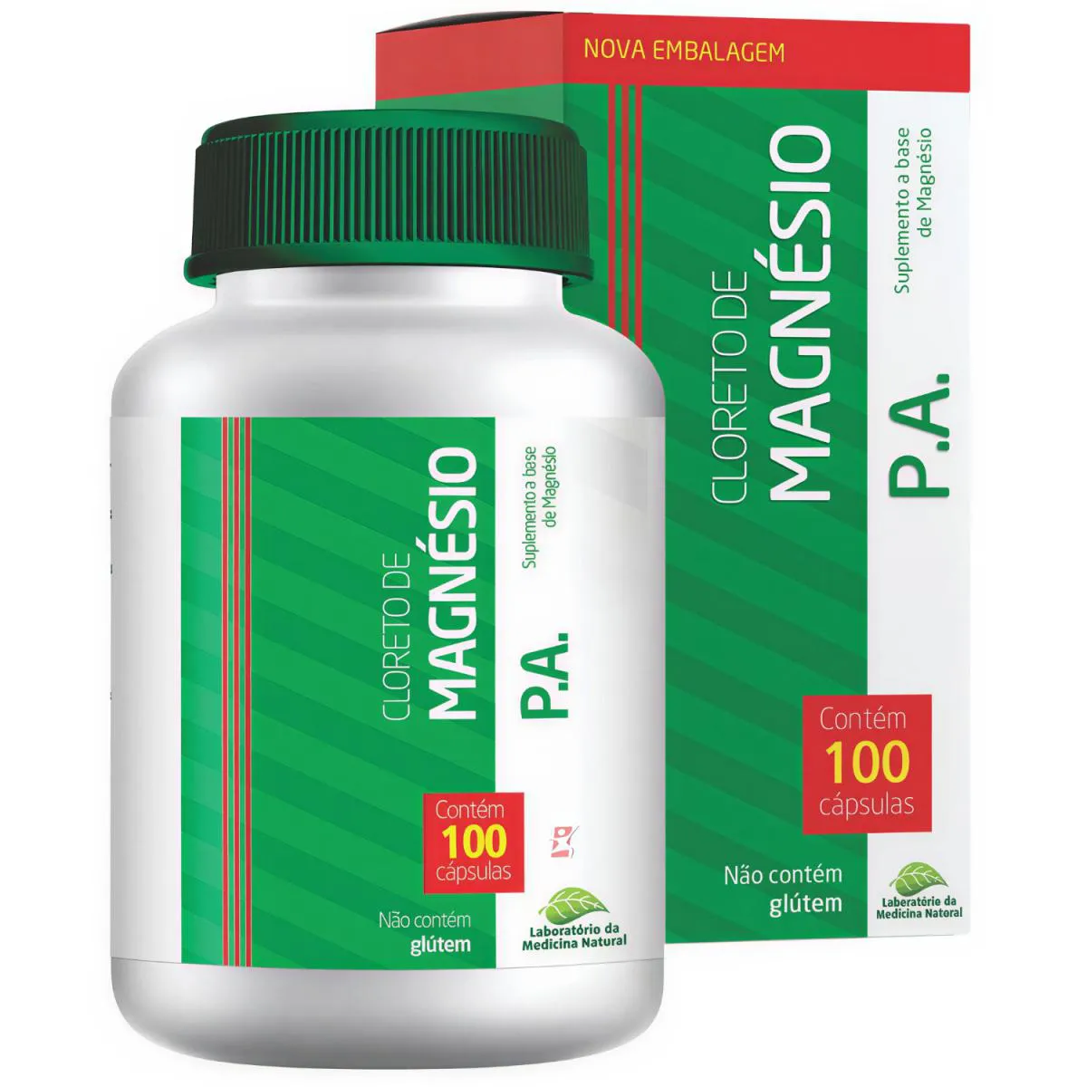 Cloreto Magnesio Pa P.a 100 Capsulas - Medinal