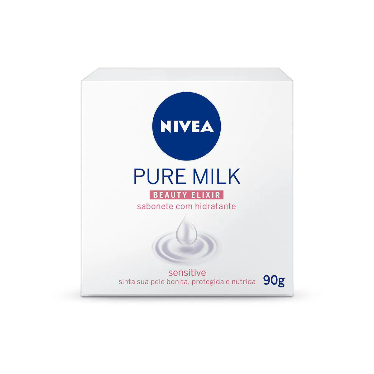 Sabonete em Barra Nivea Pure Milk Sensitive 90g
