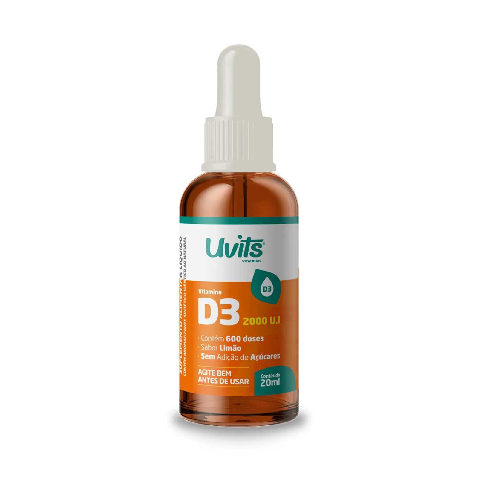Vitamina D3 2000UI Liquida Uvits 20ml