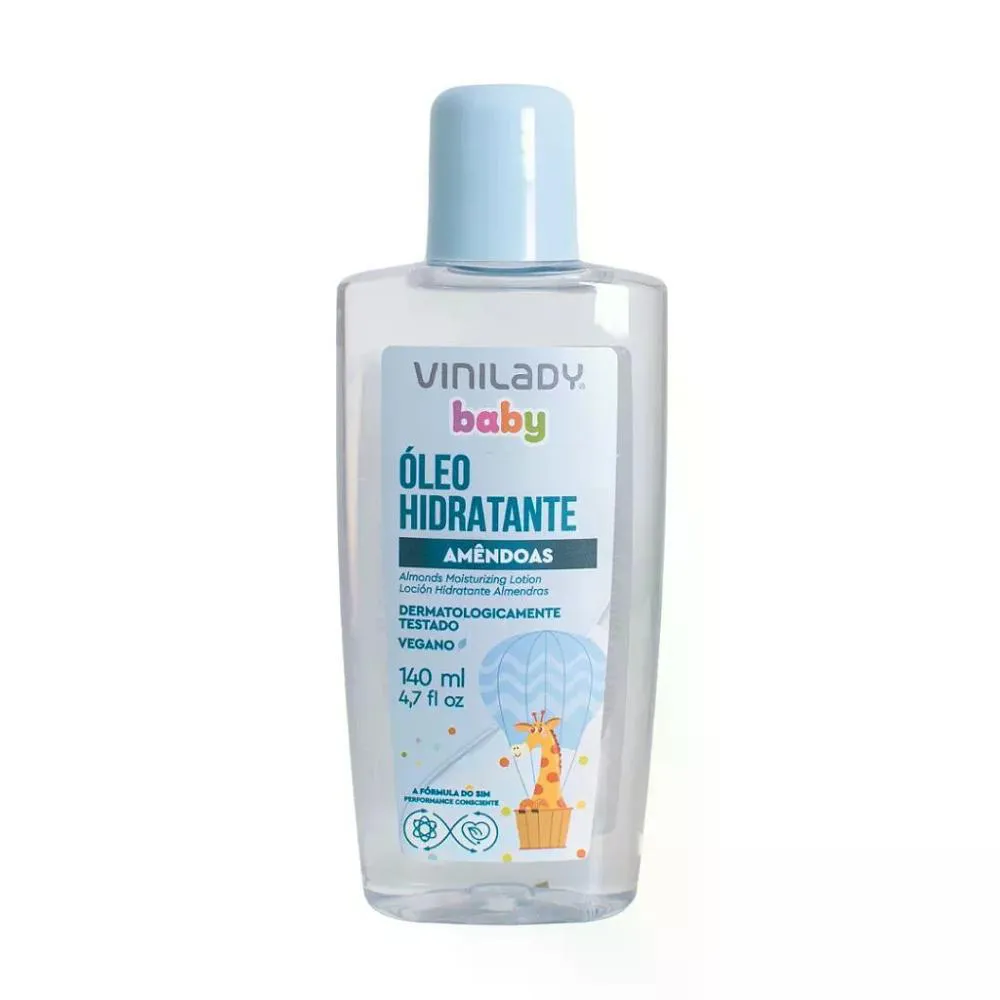 Oleo Hidratante Vinilady Baby 140Ml Amendoas