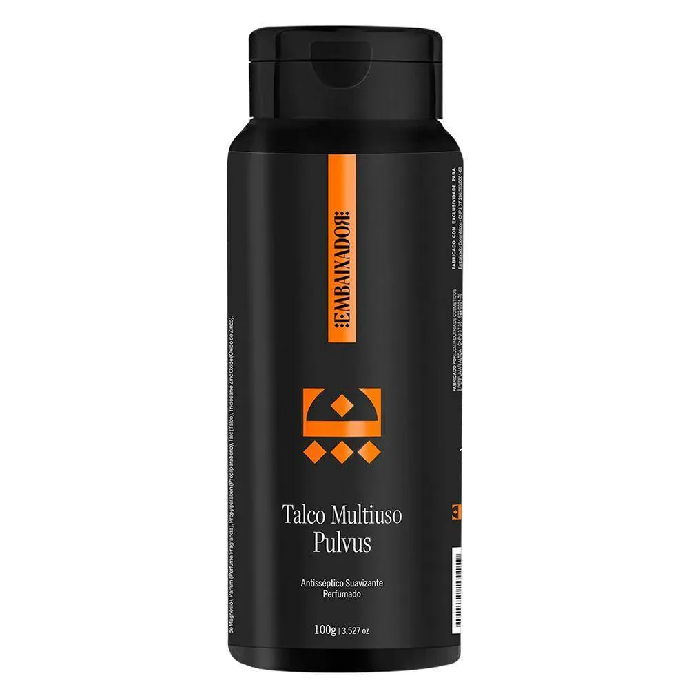 Talco Multiuso Pulvus Embaixador 100G
