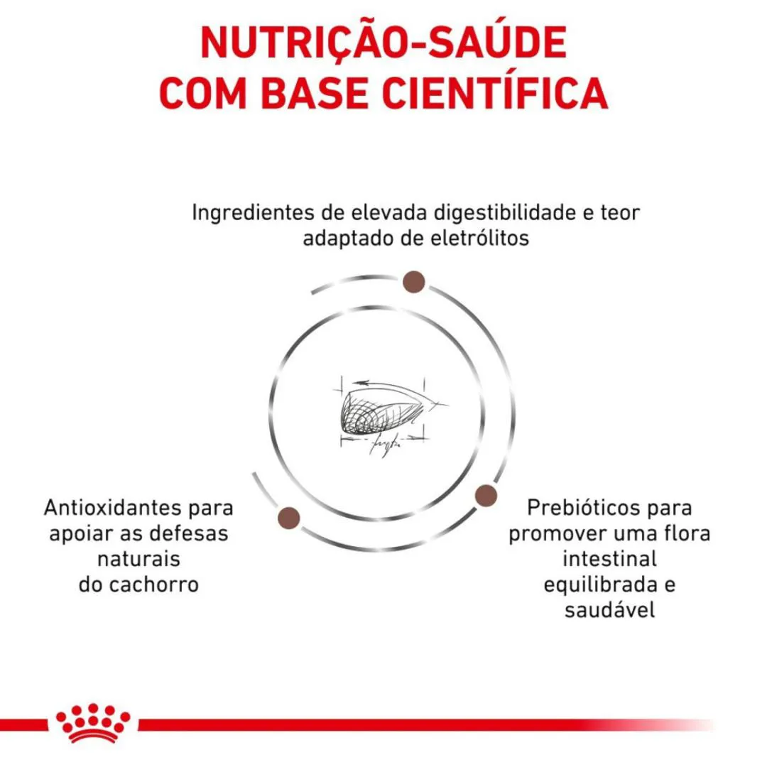 Ração Royal Canin Dieta Veterinária Gastrointestinal Puppy para Cães Filhotes 2,0Kg